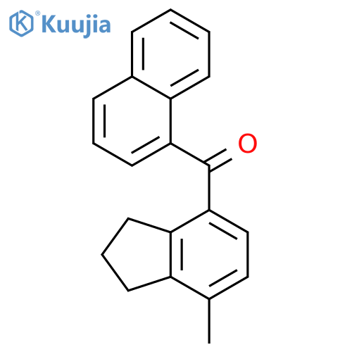 7-Methylindan-4-yl 1-Naphthyl Ketone structure