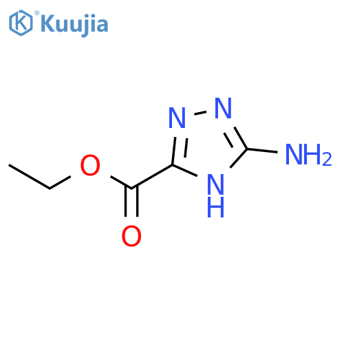 ethyl 5-amino-4H-1,2,4-triazole-3-carboxylate structure