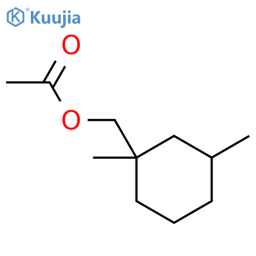 Cyclohexanemethanol, a,3-dimethyl-, acetate (6CI,9CI) structure