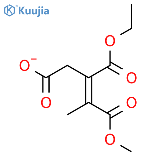 2-Butene-1,2,3-tricarboxylic acid, 2-ethyl 3-methyl ester, (Z)- structure