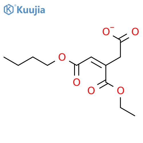1-Propene-1,2,3-tricarboxylic acid, 1-butyl 2-ethyl ester structure