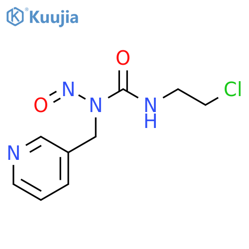 Urea, N'-(2-chloroethyl)-N-nitroso-N-(3-pyridinylmethyl)- structure