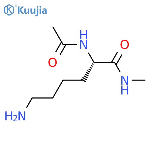 Ac-Lys-nhme structure