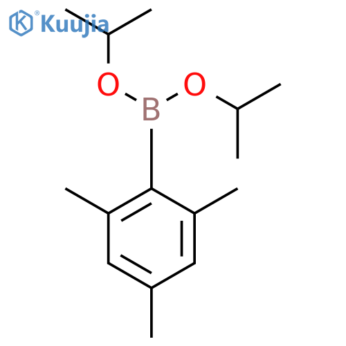 Boronic acid, (2,4,6-trimethylphenyl)-, bis(1-methylethyl) ester structure