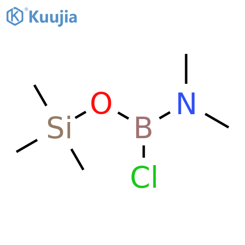 Boranamine, 1-chloro-N,N-dimethyl-1-[(trimethylsilyl)oxy]- structure