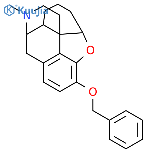 (5alpha)-3-(benzyloxy)-17-methyl-4,5-epoxymorphinan structure