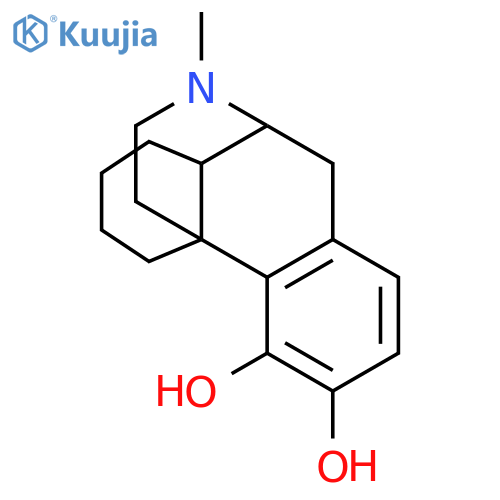 17-methylmorphinan-3,4-diol structure