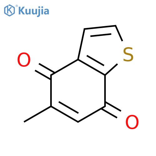 Benzo[b]thiophene-4,7-dione, 5-methyl- structure