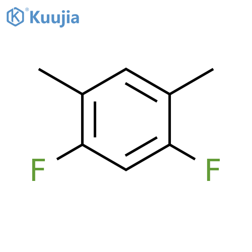 Benzene, 1,5-difluoro-2,4-dimethyl- structure