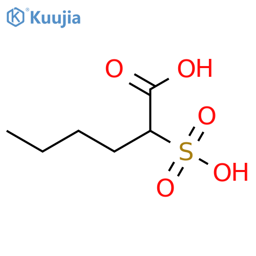 Hexanoic acid, sulfo- structure