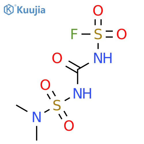 SULFAMOYL FLUORIDE, [[[(DIMETHYLAMINO)SULFONYL]AMINO]CARBONYL]- structure