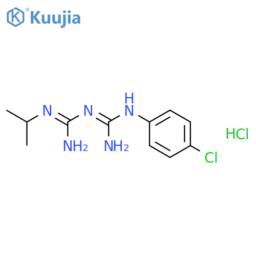 Chlorguanide Hydrochloride structure