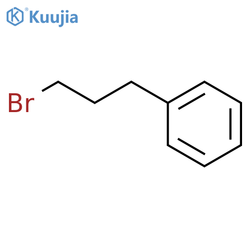 (3-Bromopropyl)benzene structure