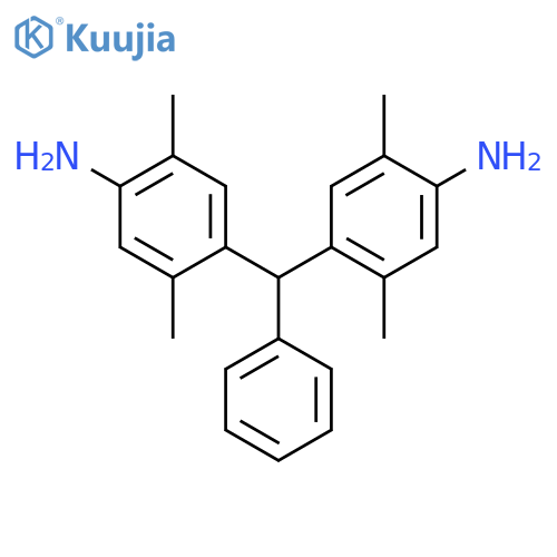 4,4'-Benzylidenedi-2,5-xylidine structure