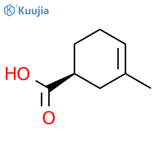3-CYCLOHEXENE-1-CARBOXYLIC ACID, 3-METHYL-, (1S)- structure