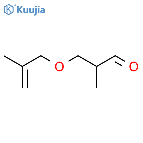 Propanal, 2-methyl-3-[(2-methyl-2-propenyl)oxy]-, (2S)- structure