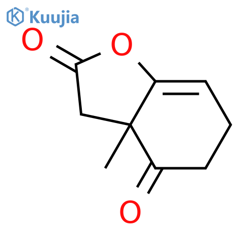 2,4-Benzofurandione, 3,3a,5,6-tetrahydro-3a-methyl- structure