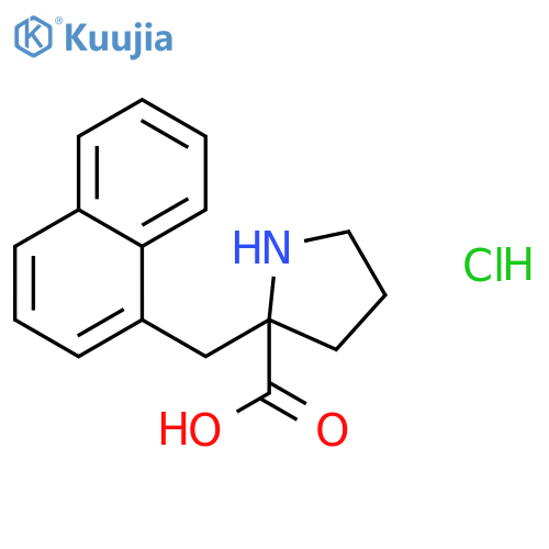 L-Proline,2-(1-naphthalenylmethyl)- structure