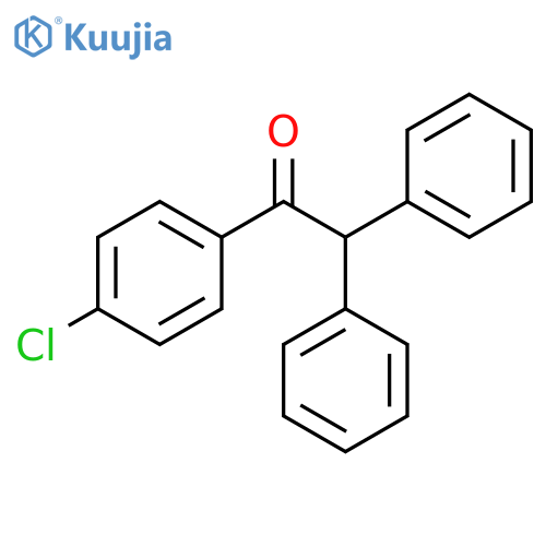 Ethanone, 1-(4-chlorophenyl)-2,2-diphenyl- structure