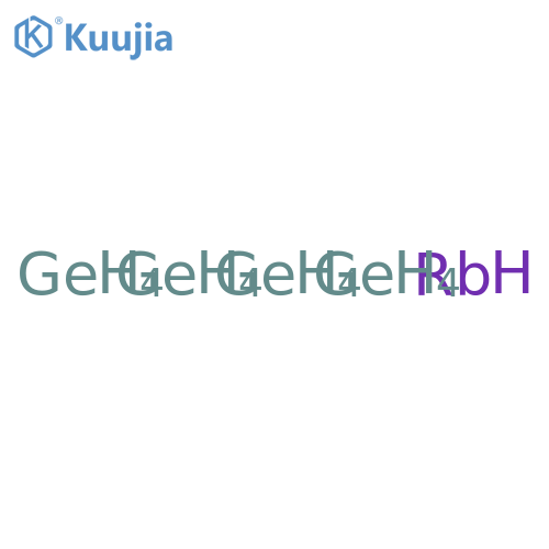 Germanium, compd. with rubidium (4:1) structure