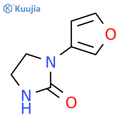 2-Imidazolidinone, 1-(3-furanyl)- structure