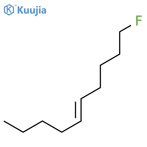 5-DECENE, 1-FLUORO-, (E)- structure