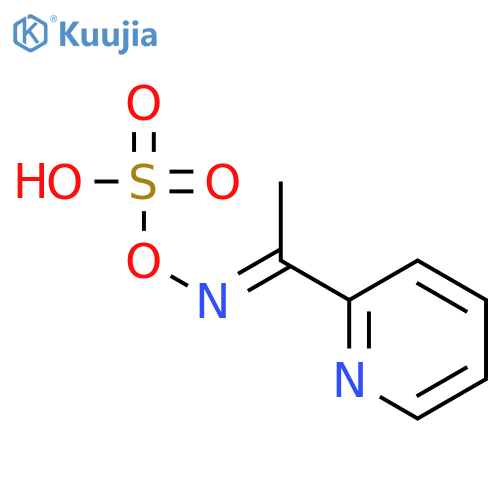 Hydroxylamine-O-sulfonic acid, N-[1-(2-pyridinyl)ethylidene]- structure