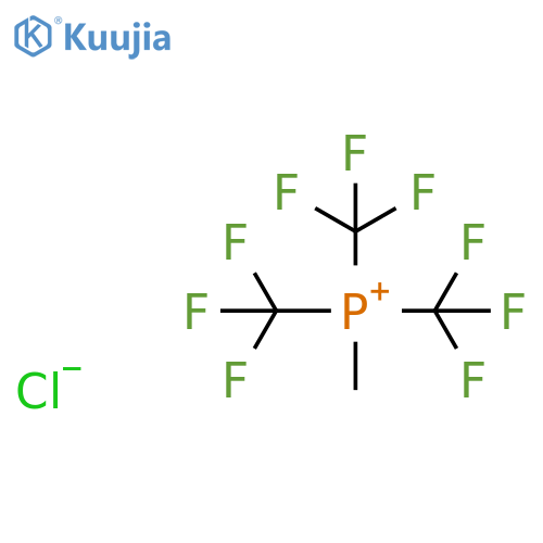 Phosphonium, methyltris(trifluoromethyl)-, chloride structure
