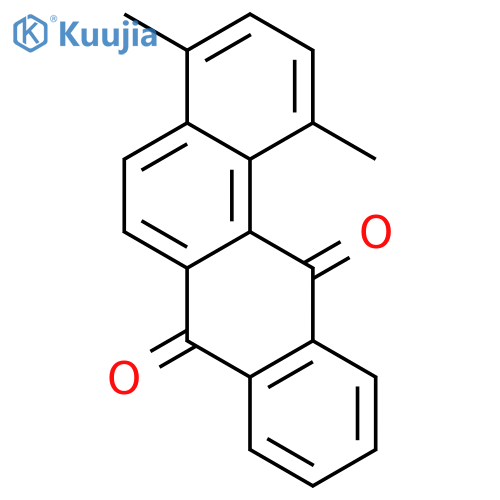 Benz[a]anthracene-7,12-dione, 1,4-dimethyl- structure