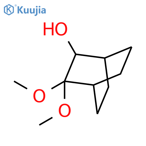 BICYCLO[2.2.2]OCTAN-2-OL, 3,3-DIMETHOXY- structure