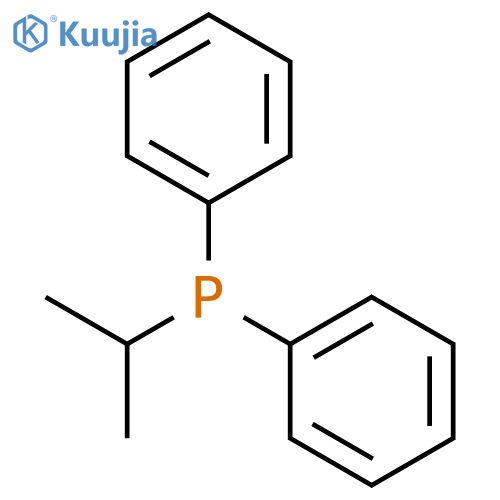Isopropyldiphenylphosphine structure