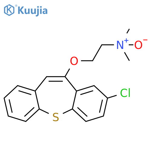 Zotepine N-Oxide structure