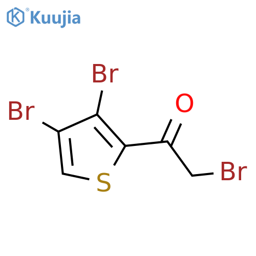 ETHANONE, 2-BROMO-1-(3,4-DIBROMO-2-THIENYL)- structure