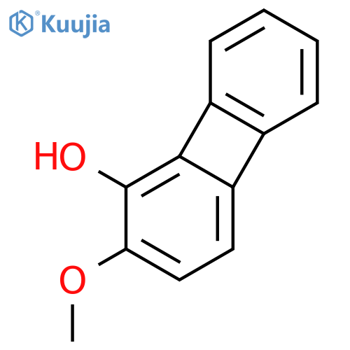 1-BIPHENYLENOL, 2-METHOXY- structure