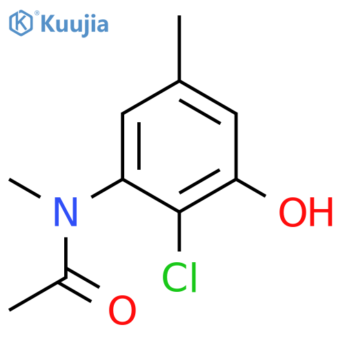 Acetamide, N-(2-chloro-3-hydroxy-5-methylphenyl)-N-methyl- structure
