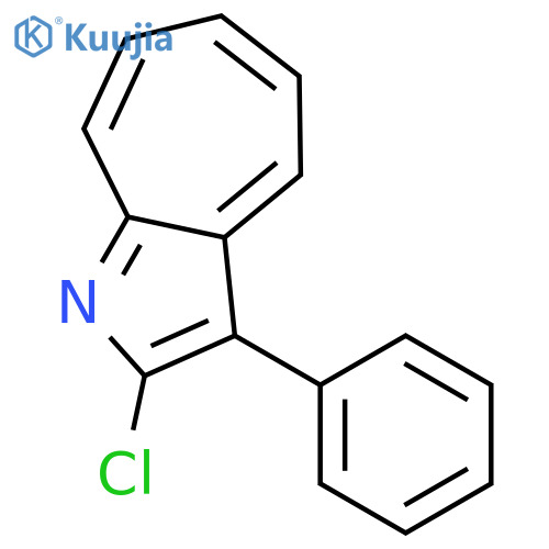 CYCLOHEPTA[B]PYRROLE, 2-CHLORO-3-PHENYL- structure