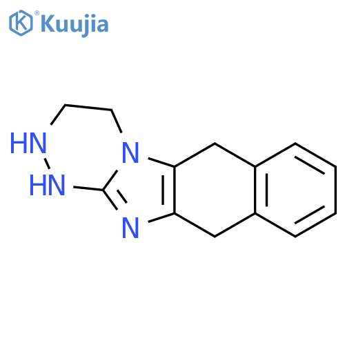 Naphth[2',3':4,5]imidazo[2,1-c][1,2,4]triazine, 1,2,3,4,6,11-hexahydro- structure