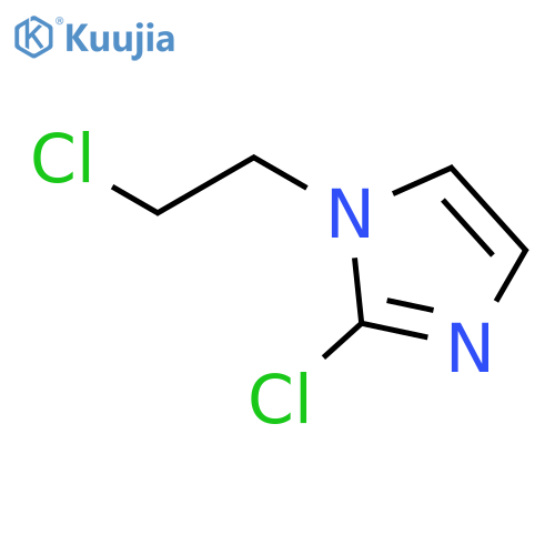 2-chloro-1-(2-chloroethyl)-1H-imidazole structure