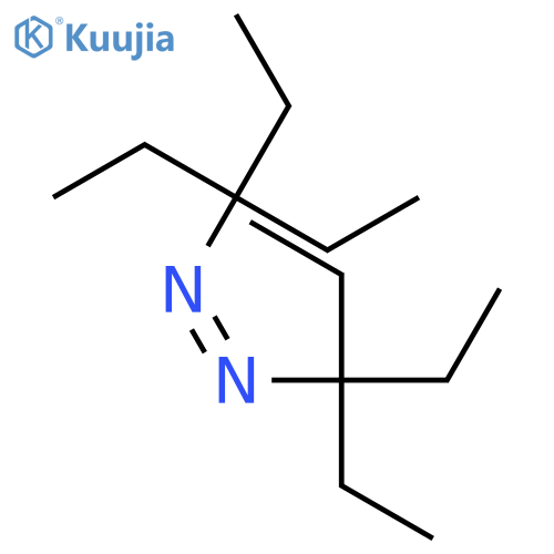 DIAZENE, BIS(1,1-DIETHYLPROPYL)-, (Z)- structure