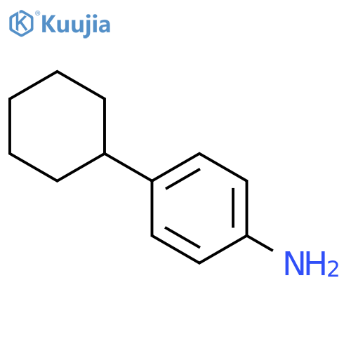 4-Cyclohexylaniline structure