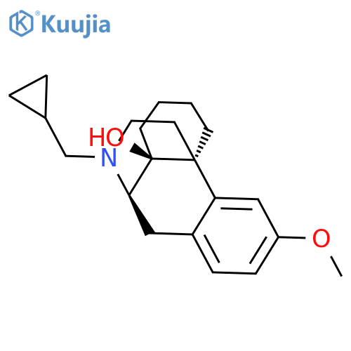 Morphinan-14-ol, 17-(cyclopropylmethyl)-3-methoxy- structure