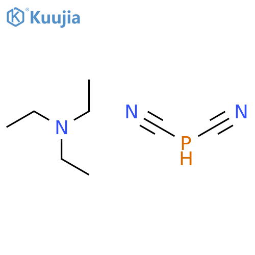 PHOSPHONOUS DICYANIDE, COMPD. WITH N,N-DIETHYLETHANAMINE (1:1) structure
