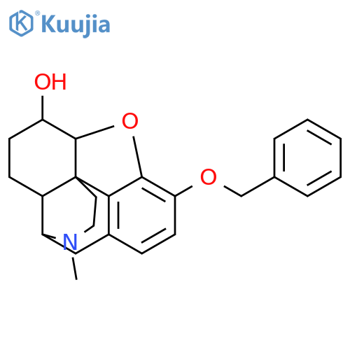 (5alpha,6alpha)-3-(benzyloxy)-17-methyl-4,5-epoxymorphinan-6-ol structure