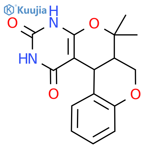 9,9-dimethyl-8,12-dioxa-4,6-diazatetracyclo8.8.0.0^{2,7}.0^{13,18}octadeca-2(7),13,15,17-tetraene-3,5-dione structure
