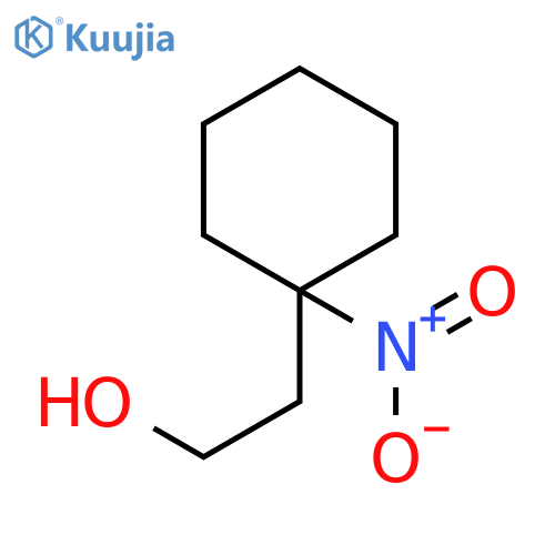 CYCLOHEXANEETHANOL, 1-NITRO- structure