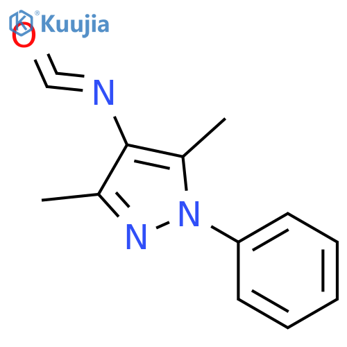 4-isocyanato-3,5-dimethyl-1-phenyl-1H-pyrazole structure