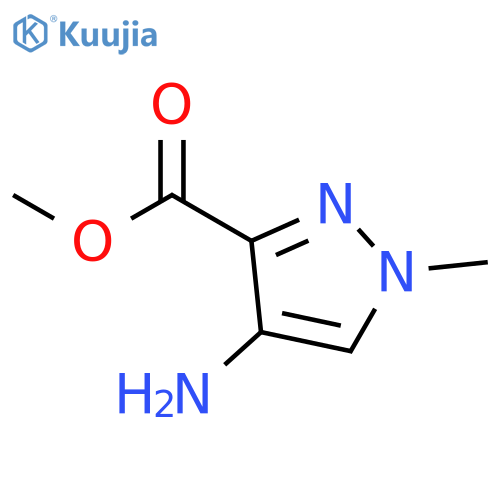 methyl 4-amino-1-methyl-pyrazole-3-carboxylate structure