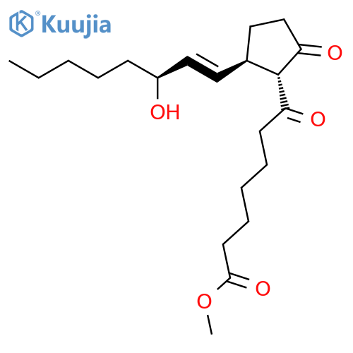PROST-13-EN-1-OIC ACID, 15-HYDROXY-7,9-DIOXO-, METHYL ESTER, (13E,15S)- structure