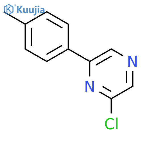 2-Chloro-6-(4-methylphenyl)pyrazine structure