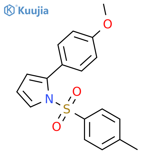 1H-Pyrrole, 2-(4-methoxyphenyl)-1-[(4-methylphenyl)sulfonyl]- structure